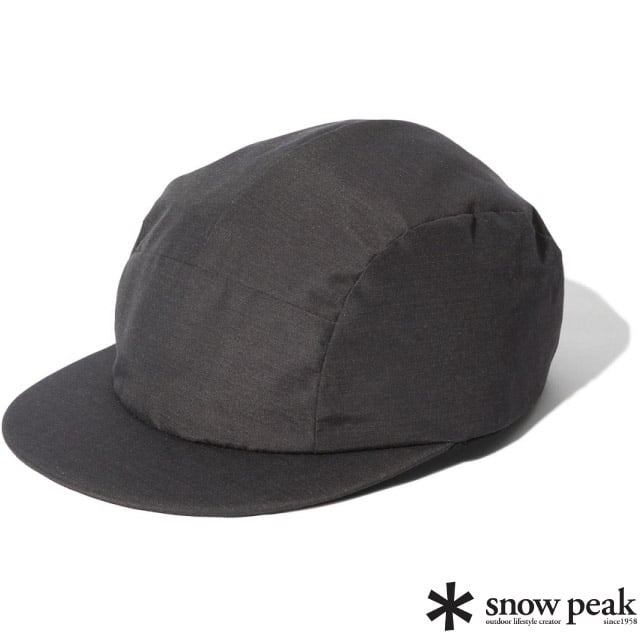【Snow Peak】男女 FR Outdoor Cap 遮陽防曬難燃棒球帽.鴨舌帽/AC-23AU001BK 黑色✿30E010